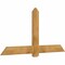 Ekena Millwork Eugene Rough Sawn Timber Gable Bracket, Western Red Cedar, 72"W x 36"H x 2"D x 6"F, 12/12 Pitch GBW072X36X0206EUG00RWR - alternate 3